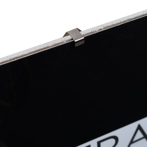15943PA | The Photo Album Company Frameless Frames.  Top quality clip frames with bevelled edge glass for safety complete with metal clips.  Individually packed and shrinkwrapped with protective corners.  Size - A4 (210x300mm).