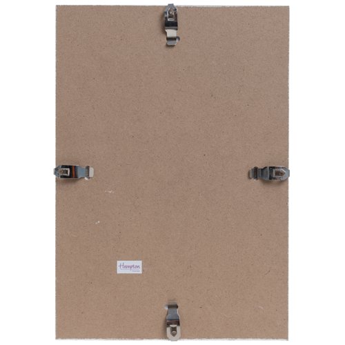 15943PA | The Photo Album Company Frameless Frames.  Top quality clip frames with bevelled edge glass for safety complete with metal clips.  Individually packed and shrinkwrapped with protective corners.  Size - A4 (210x300mm).