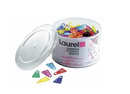 Wedo Document Clips Assoprted 25mm Assorted Colours PK500