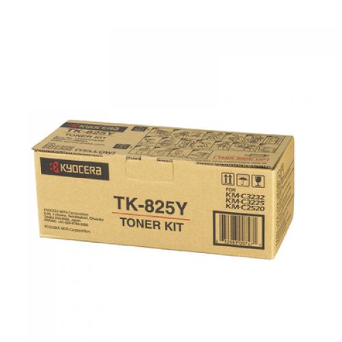 Kyocera TK825 Yellow Toner
