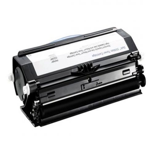 Dell C233R Use and Return High Capacity (Yield 14,000 Pages) Black Toner Cartridge 593-10839 for Dell 3330dn Laser Printer