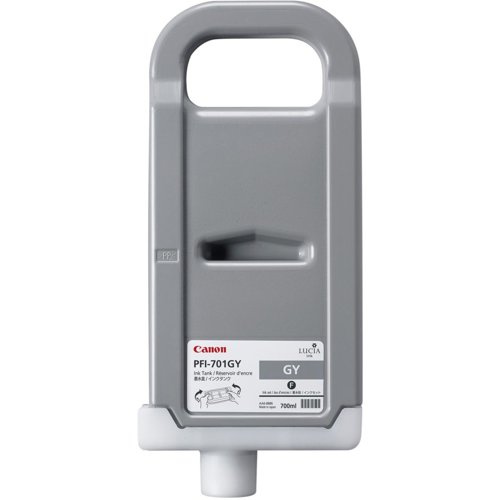Canon PFI-701GY (Grey) Ink Cartridge 700ml for IPF8000/iPF9000