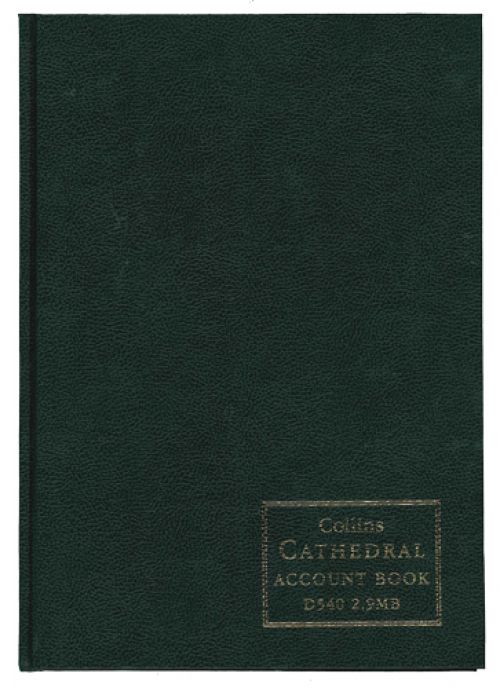 Collins Minute Book Index Paged A4 D540/2/9MB