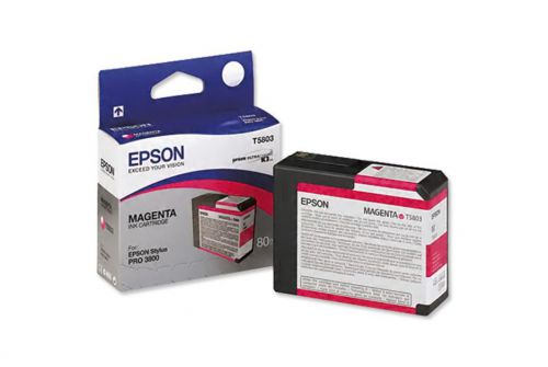 Epson T5803 Magenta Ink Cartridge 80ml - C13T580300 EPT580300