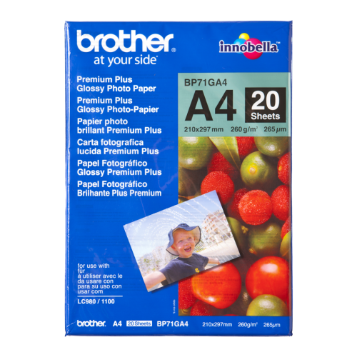 BP71 BROTHER A4 GLOSSY PAPER