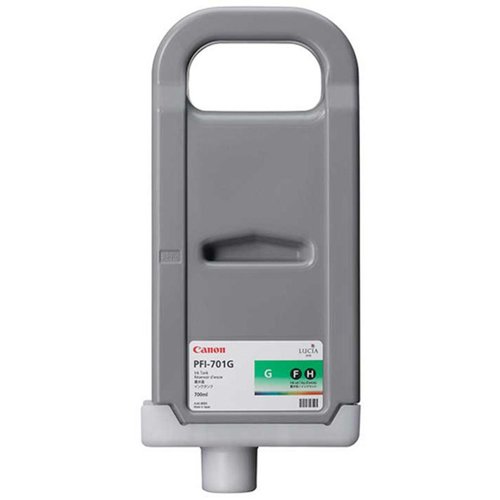 Canon PFI-701G (Green) Ink Cartridge 700ml for IPF8000/iPF9000