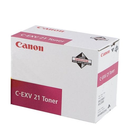 Canon EXV21M Magenta Standard Capacity Toner Cartridge 14k pages - 0454B002