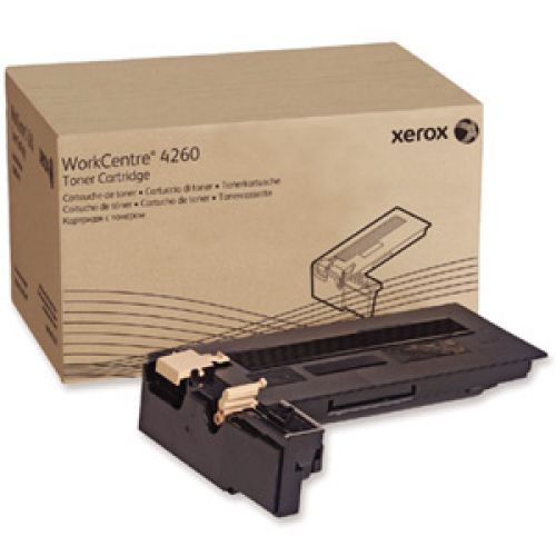XER106R01409 | Xerox Toner Cartridge (25,000 pages) for WorkCentre 4250 is specially formulated and tested to provide the best image quality and most reliable printing you can count on page after page. Xerox Genuine Supplies and Xerox equipment are made for each other. Accept no imitations.