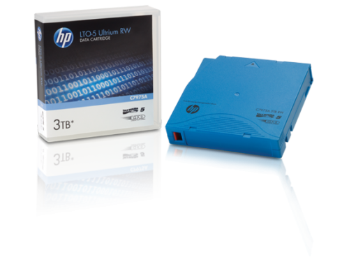 HP (1.5/3TB) 2:1 Compression 846m 280MB/s LTO-5 RW Ultrium Data Tape Cartridge (Blue) Pack of 5