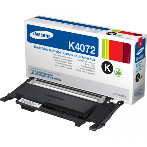 HPSASU128A | Samsung Laser Toner Cartridge Black. For use in CLP-320 and CLP-325 printers. Approximate page yield: 1,500.