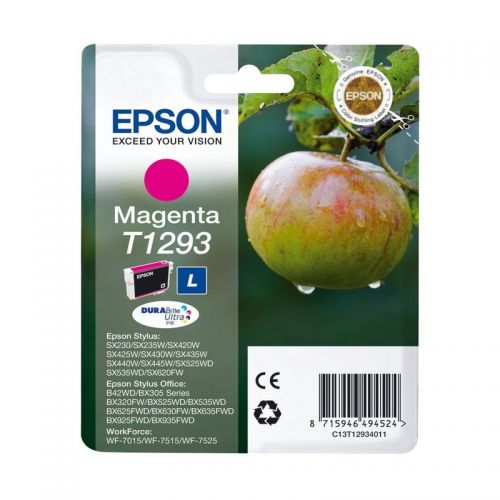 OEM Epson T1293 High Capacity Magenta Ink Cartridge C13T12934010