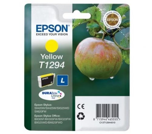 OEM Epson T1294 High Capacity Yellow Ink Cartridge C13T12944010