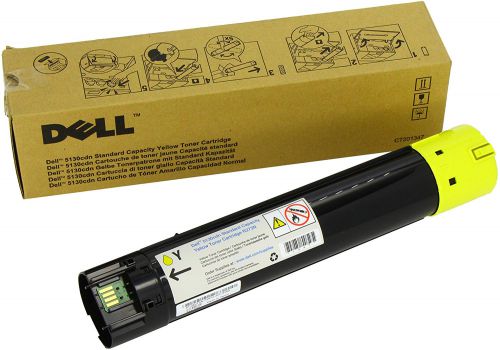 OEM Dell 593-10928 Yellow 6000 Pages Original Toner