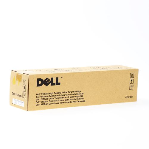 OEM Dell 593-10924 Yellow 12000 Pages Original Toner