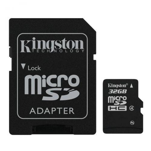 32GB microSDHC Class 4 Card SD Ad