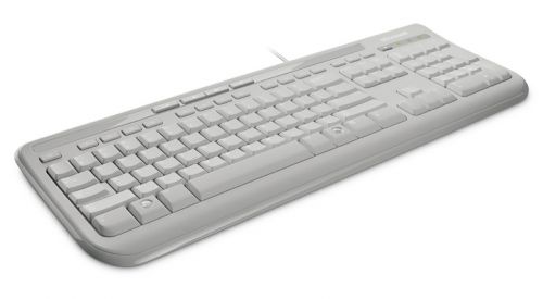 MIC600KEYBOARD | Microsoft Wire Keyboard 600. Spill resistant keyboard with four hot keys.