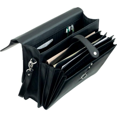 Alassio Forte Briefcase Black - 92011 Briefcases 53614LM