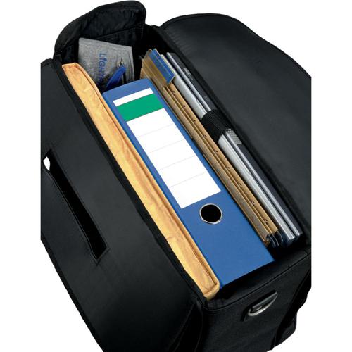 Lightpak The Flight Pilot Case Overnight Nylon 17in Laptop Compartment Black Ref 46008 4040420 Buy online at Office 5Star or contact us Tel 01594 810081 for assistance