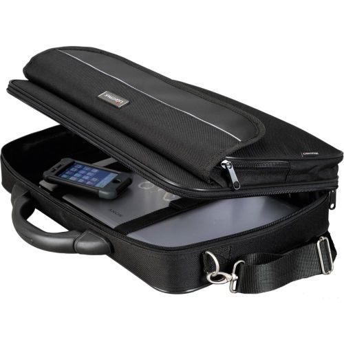 53635LM - Lightpak Elite L Laptop Bag for Laptops up to 17 inch Black - 46111
