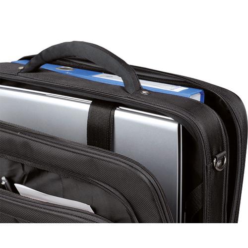 Lightpak Executive Laptop Bag Padded Multi-section Nylon Capacity 17in Black Ref 46029 4040408 Buy online at Office 5Star or contact us Tel 01594 810081 for assistance