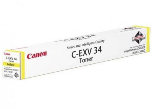 OEM Canon CEXV34 Yellow Toner Cartridge 3785B002AA