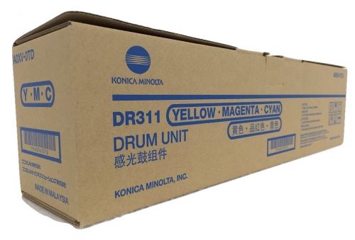 KONA0XV0TD | The genuine colour Konica Minolta A0XV0TD drum unit allows you to attain perfect image quality from your colour laser printer. To keep your printer running smoothly your Konica Minolta printer will require 3 Konica Minolta A0XV0TD colour drum units. Featuring innovative Konica Minolta supplies, this original Konica Minolta A0XV0TD colour drum ensures that images are printed at a high resolution with crisp, clear lines and vibrant colours. Over time your image quality will start to decline as your drum experiences everyday wear and tear. This replacement Konica Minolta A0XV0TD colour drum will refresh your colour imaging system and restore immaculate image quality, prolonging the life of your laser printer for many pages. Just make sure you order 3x A0XV0TD drum units if you require a complete replacement of the colour drums in your printer.