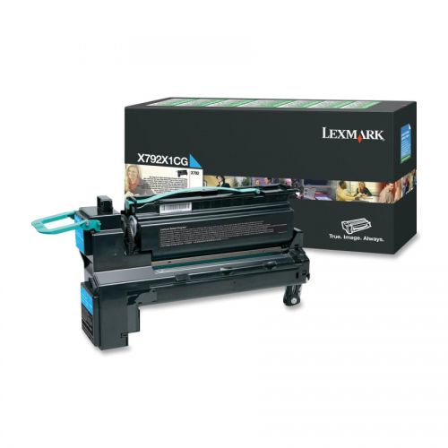 Lexmark X792 Cyan Extra High Return Prog Ca