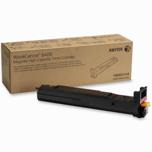 Xerox (Magenta) High Capacity Toner Cartridge (Yield 14,000 Pages) for WorkCentre 6400