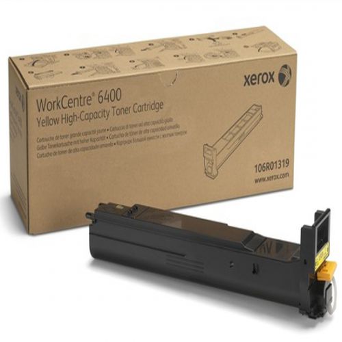 Xerox (Yellow) Toner Cartridge (Yield 14,000 Pages) for WorkCentre 6400