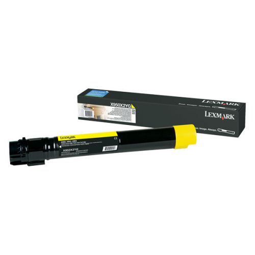 Lexmark Yellow Toner Cartridge 24K pages - LEX950X2YG