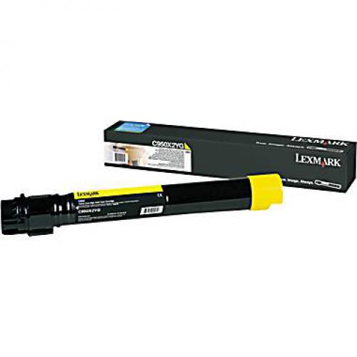 Lexmark Yellow Toner Cartridge 24K pages - LEC950X2YG