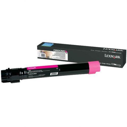 Lexmark Magenta Toner Cartridge 24K pages - LEC950X2MG