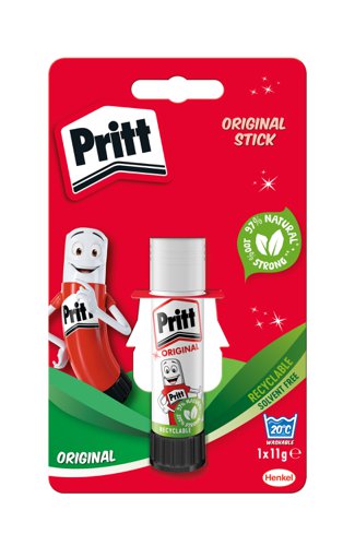 Pritt Stick 11g Small (Pack of 12) 1456073 HK47518 Buy online at Office 5Star or contact us Tel 01594 810081 for assistance