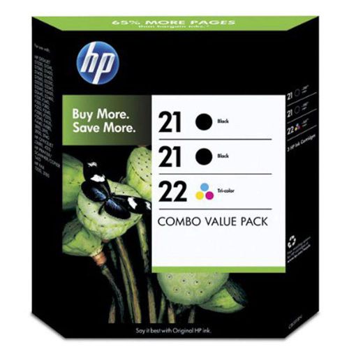 HP21/21/22 Ink Cartridge Tri-Pack