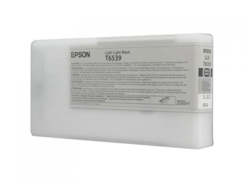 Epson T6539 Light Black Ink Cartridge 200ml - C13T653900