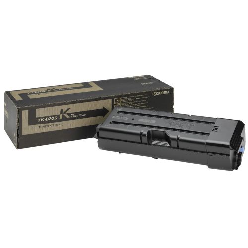 Kyocera TK-8705K Black Toner for TASKalfa 6550ci/7550ci Multi Function Printer (Yield 70,000 Pages)
