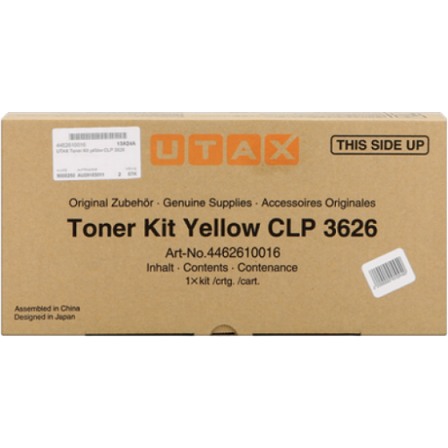 Utax CLP3626 Yellow Toner Cartridge  4462610016