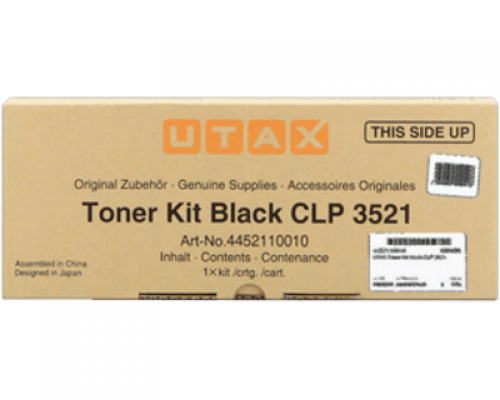 Utax CLP3521 Black Toner Cartridge  4452110010 Toner 93123521