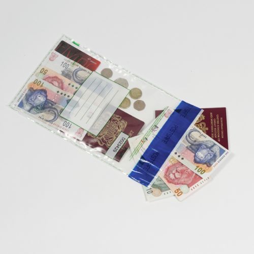 PostSafe Tamper Evident Env C4 220x305mm Clear PK20