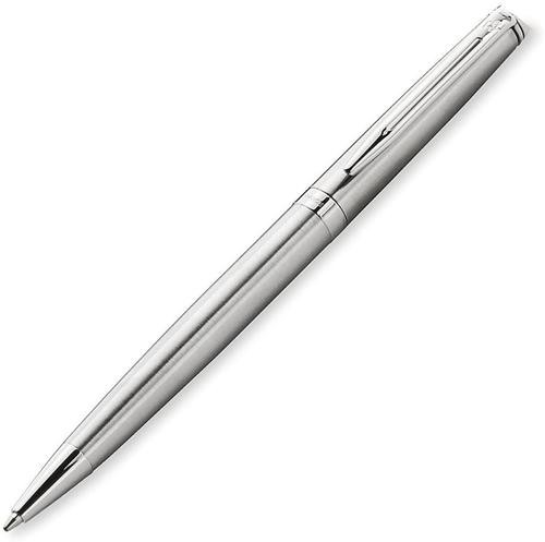 Waterman Hemisphere Ballpoint Pen Stainless Steel Barrel Blue Ink Gift Box - S0920470 76388NR Buy online at Office 5Star or contact us Tel 01594 810081 for assistance