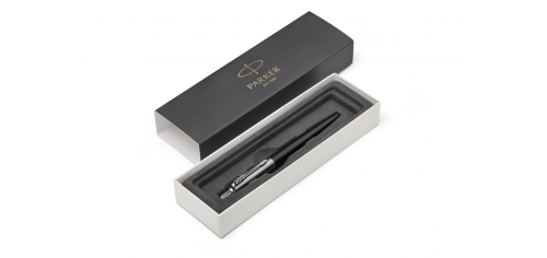 Parker Jotter Black Ball Pen Medium Blue Refill Gift Boxed