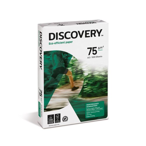 Discovery Paper A3 75gsm White (Box 5 Reams) 59911-Box