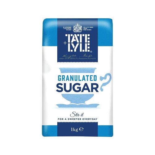 Tate & Lyle Granulated White Sugar 1Kg Bag  - 0403426  45520CP