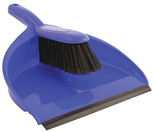 ValueX Dustpan & Soft Brush Set Blue 0906186  10670CP