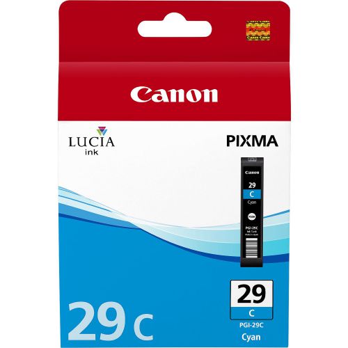 Canon PGI29C Cyan Standard Capacity Ink Cartridge 36ml - 4873B001