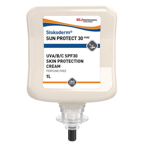 Deb Stokoderm Sun Protect 30 PURE 1 Litre Cartridge - SUN1L