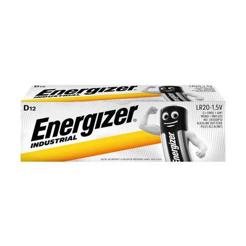 Energizer Industrial LR20 D Pk12