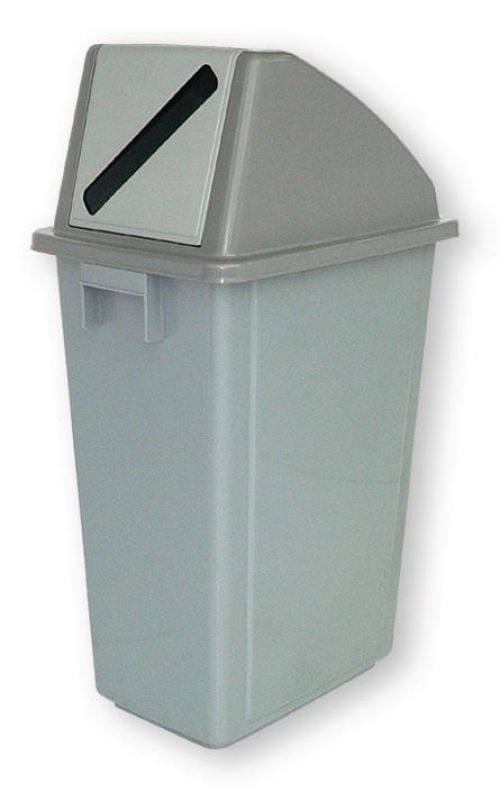 Paper Recycling Bin 58 Litre with Grey Slot (non-returnable)
