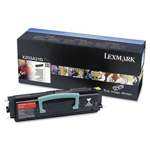 Lexmark (Yield: 2,500 Pages) Black Toner Cartridge for X203/X204 Mono Laser Multifunction Printer