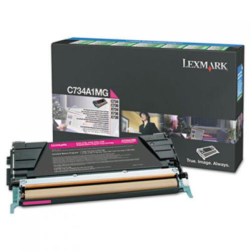 Lexmark Magenta Toner Cartridge 7K pages - C746A1MG Lexmark